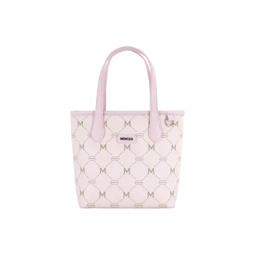 Miniso ПУ (полиуретан) Сумка-тоут Маленькая Женская Milk Puff Пудра