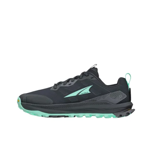 Altra Lone Peak 9 Lightweight Running Обувь Женские Черный Зеленый