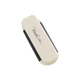 Кремовый складной зеркало-гребень