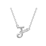 Плавающее ожерелье с буквой (буква J)