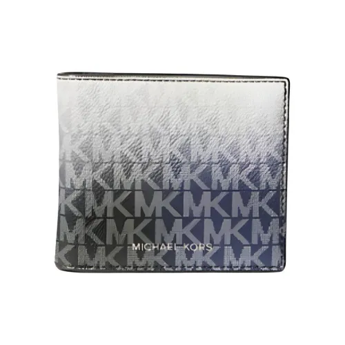 MICHAEL KORS Cooper Покрытый холст Кошелек Мужской Черный