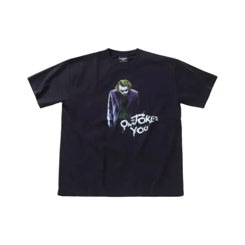 JOURNAL STANDARD The Dark Knight, Collaboration Черный Унисекс T-рубашки