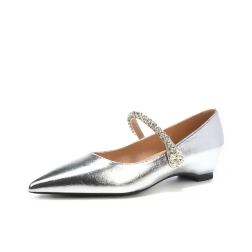 TATAYA Грубый каблук Мэри Джейн Женские обувь