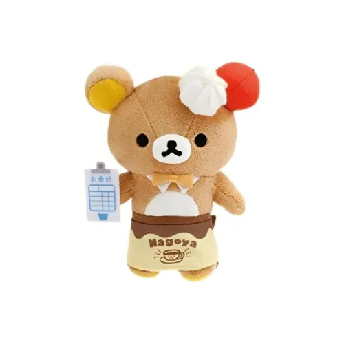 SAN X Рилаккума Nagoya Новый Магазин Коллекция Куклы Плюшевый Брелок Трубы Высокие