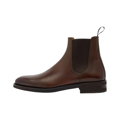 BALLY Scribe Un Короткий Челси Мужской Коричневый