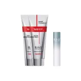 Трехкомпонентный комплект: Зубная паста с мембранным пептидом для двойного ухода 100 г * 2 + Свежий оральный спрей 8 мл