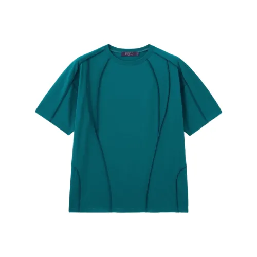 BESLOW Реверс ОВЕРЛОК Стич HALF T Рубашка Мужская