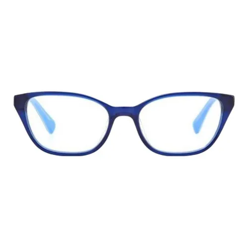 Kate Spade Ацетатные оправы для очков "Кошачий глаз" Женские синие