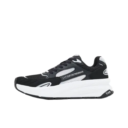 EMPORIO ARMANI EA7 CRUSHER Distance Low Топ Повседневная обувь Мужская Черная