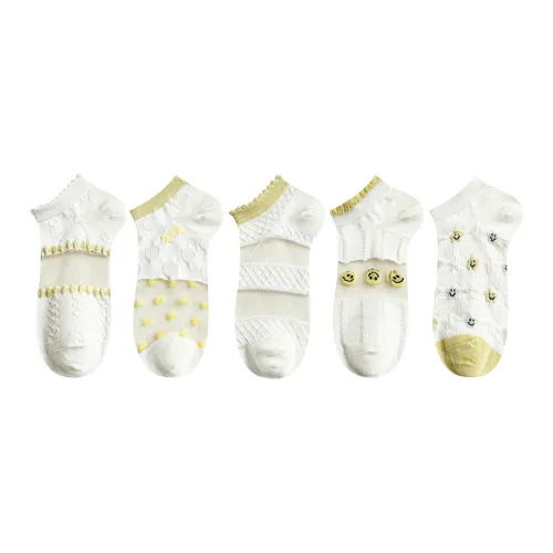 MIZU Летние носки для ног низкие женские упаковка из 5 пар