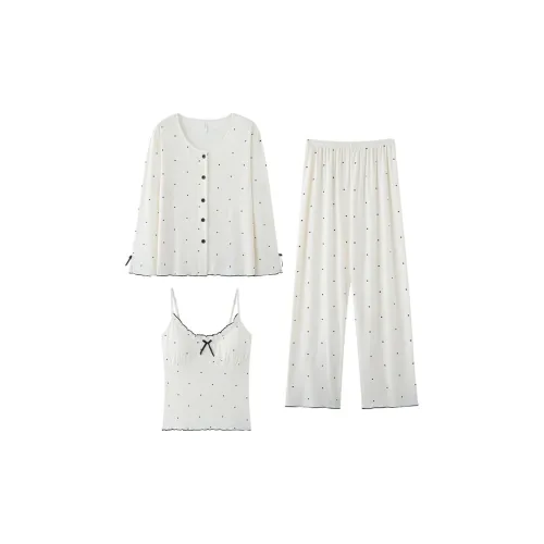 Pretty lady Белый Женский комплект пижам
