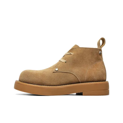 ZHENRAN Мартин Boot Мужской Желтый