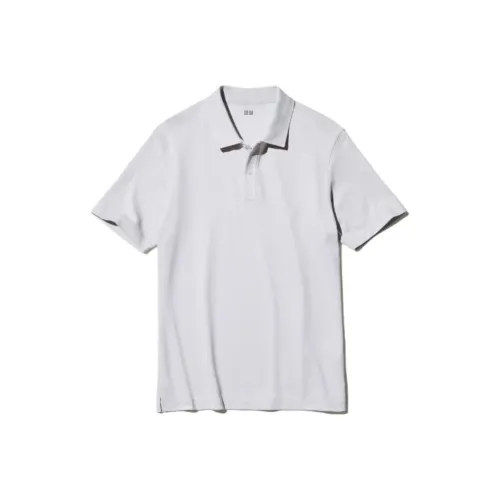 UNIQLO Поло Унисекс Light Серый