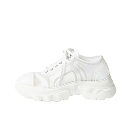 CHANEL 25B Низкий Топ Повседневная Обувь Женская Белая