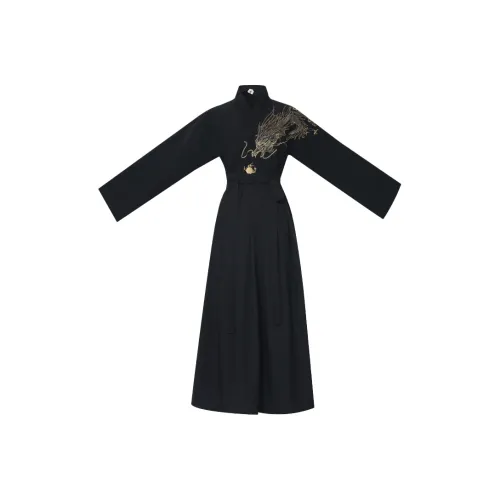 Huan Feather Топ Юбка + Корсетный пояс + Напульсник Мужской Ханьфу