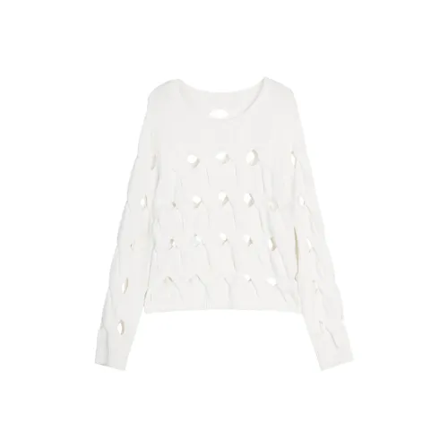 ELLE Экрю Женская Трикотажная одежда