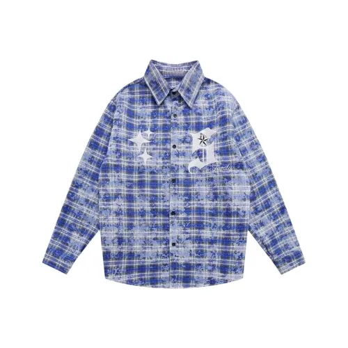 Freshclean Синий Унисекс Рубашки