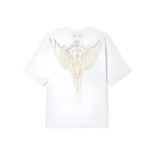 BOY LONDON Белый Золото Унисекс T-рубашки