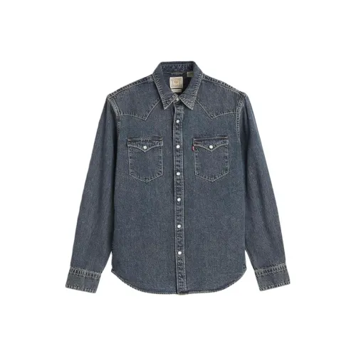 Levis Medium Indigo Мужские Рубашки