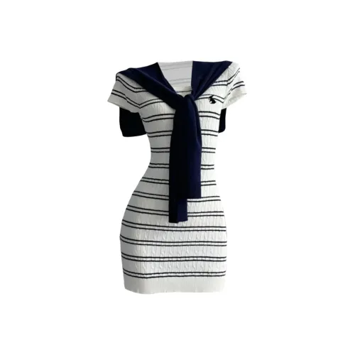 BEAUTIFUL CONFESSION Короткое платье с короткими рукавами женское