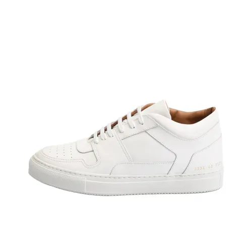 COMMON PROJECTS Низкие кроссовки для скейтбординга Мужские Белые