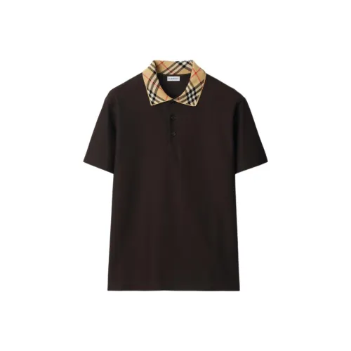 Burberry Черная Мужская Поло
