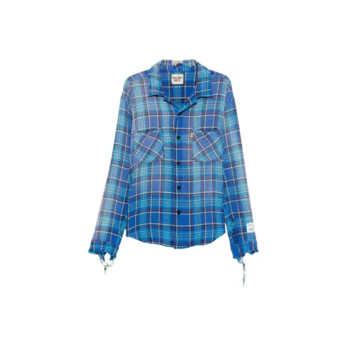 Gallery Dept. Мужские рубашки синего цвета