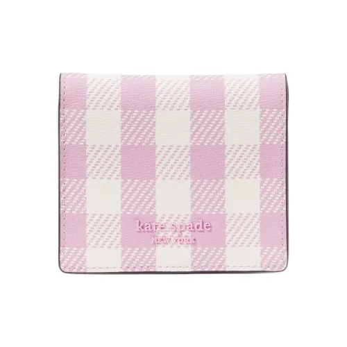 Kate Spade Печатный ПВХ Кошелек Маленький Женский MULTI Ягода Кремовый