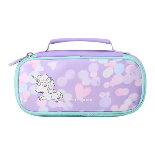 SAMSONITE Нейлон Pen Сумочка для украшений Путешествие Мешок для хранения Детский Фиолетовый