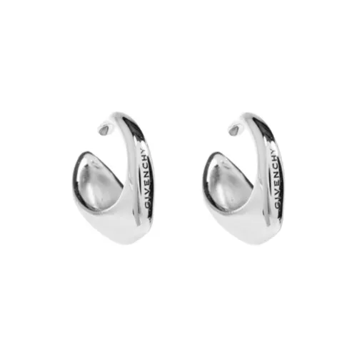 Givenchy Латунная нижняя заколка On Серьги Женские Серебряные