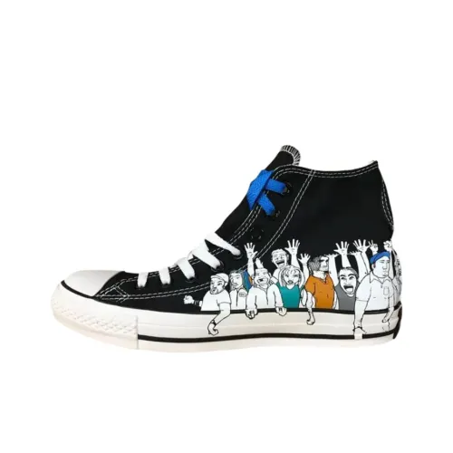 Converse Chuck Taylor All Star High Top Canvas Shoes Men's Black Конверс Чак Тейлор Ол Стар Хай Топ Кеды Мужские Черные