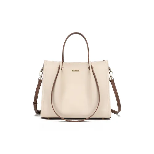 Kaiser Коровья кожа Тоут Одно плечо Сумка Женская Белая Коричневая