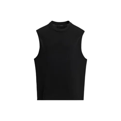 ZARA Мужские майки черного цвета