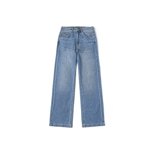 Lee совместный бренд модель Medium Blue Женские Джинсы