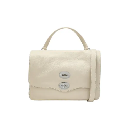 Zanellato Postina Кожа Сумка Маленькая Женская Бежевая