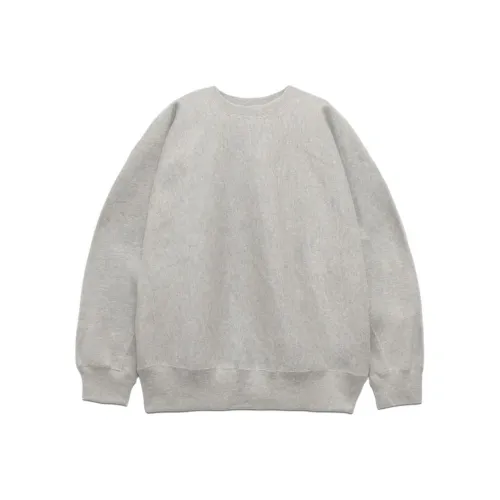 Nanamica FW25 Круглый вырез Свитшот Трикотаж Унисекс