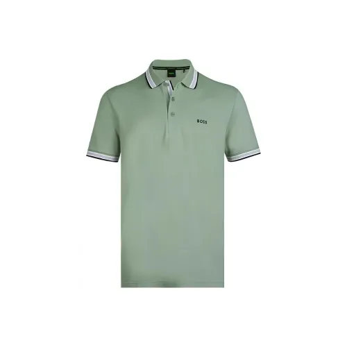 Hugo Boss Light Green Мужская Поло