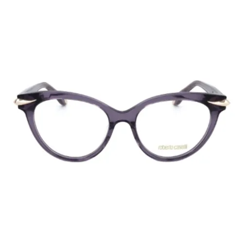 Roberto Cavalli Ацетатные оправы для очков "Кошачий глаз" Женские Фиолетовые