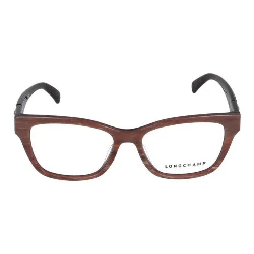 LONGCHAMP Ацетат Квадратные Оправы для Очков Женские Красные