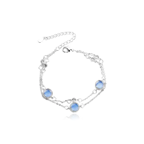 Kelanxi Цветное стекло Нефритовые браслеты Женские