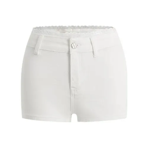 CHILL QIAOER Джинсовые шорты Женские