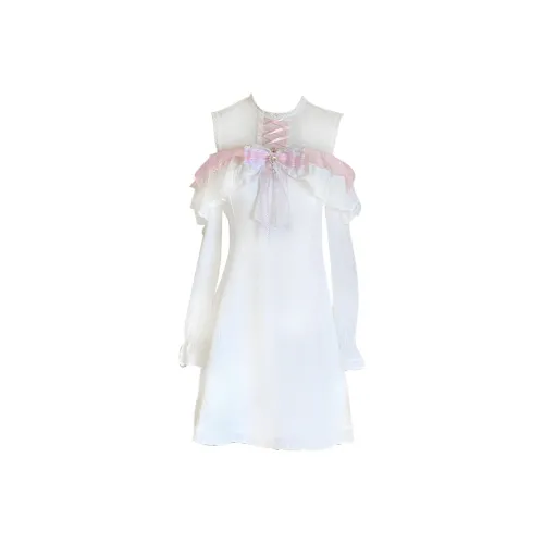 LALAJK Длинное платье с длинными рукавами женское