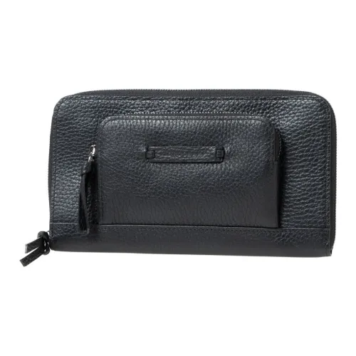 LONGCHAMP Кожа Кошелек Унисекс Черный