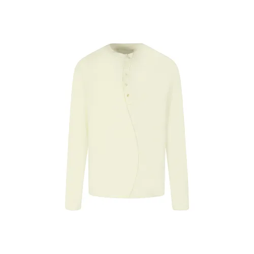 ONITSOP Relaxed Модный Уличная одежда Премиум Длинный рукав Т-рубашка Унисекс