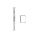 Серебряный одиночный чехол с ромбовидным дизайном