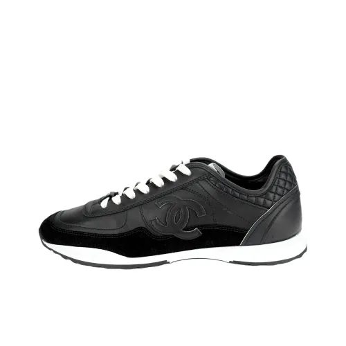 CHANEL 25P Spring Summer Низкий топ Повседневная обувь Мужской Черный