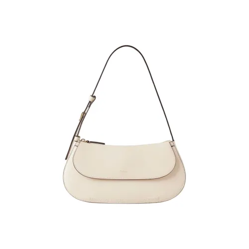 Mulberry Телячья кожа Сумка на плечо Экстра мини Женская Яичная скорлупа Цвет