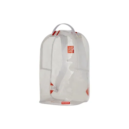 SPRAYGROUND Рюкзак из ПВХ (поливинилхлорида) Унисекс Прозрачный Белый