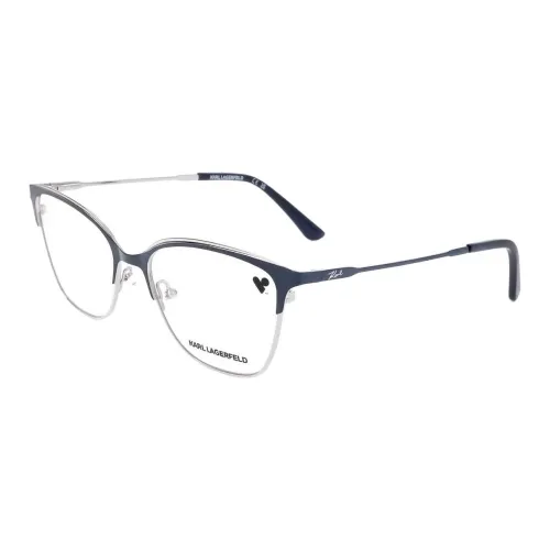 KARL LAGERFELD Металл Квадратные Оправы для очков Женские Синие