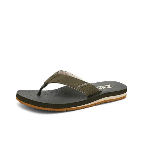 ZVA Slip Resistant Abrasion Resistant Шлепанцы Мужской Reinstall Зеленый